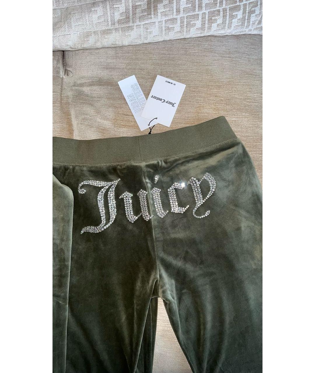 JUICY COUTURE Хаки полиэстеровый спортивные костюмы, фото 8