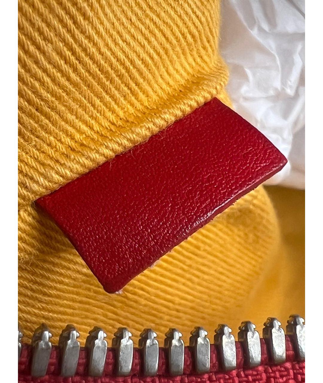 GOYARD Бордовая кожаная папка для документов, фото 7