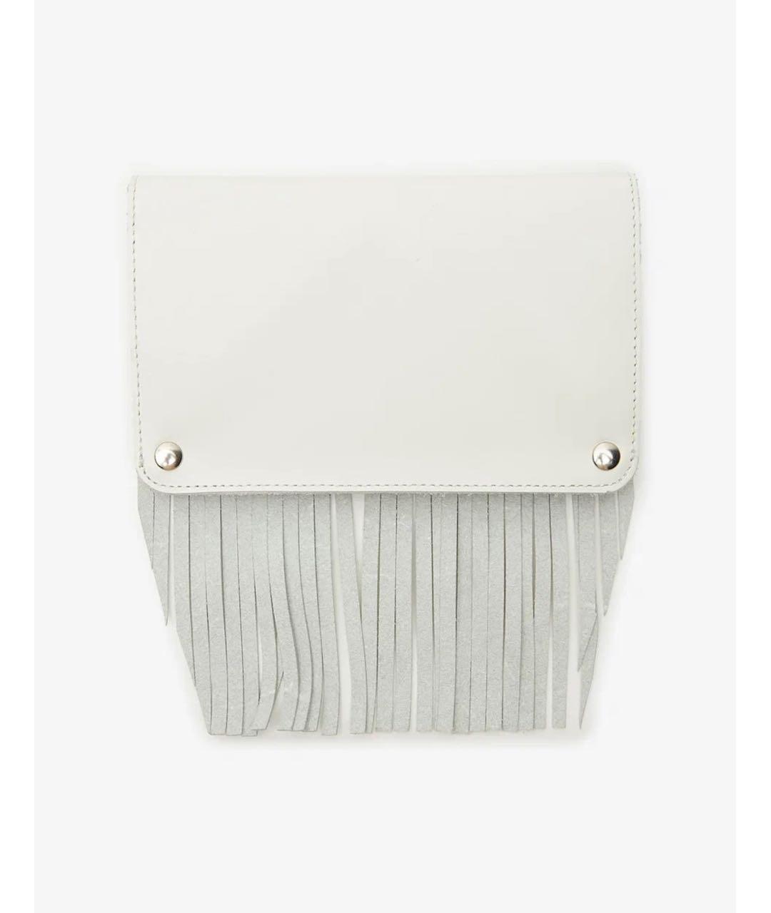 COMME DES GARÇONS Белый кожаный кошелек, фото 2