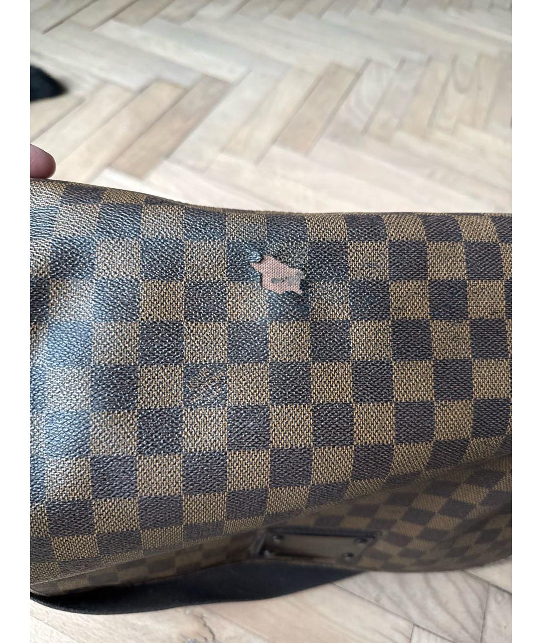 LOUIS VUITTON Коричневая сумка на плечо, фото 5