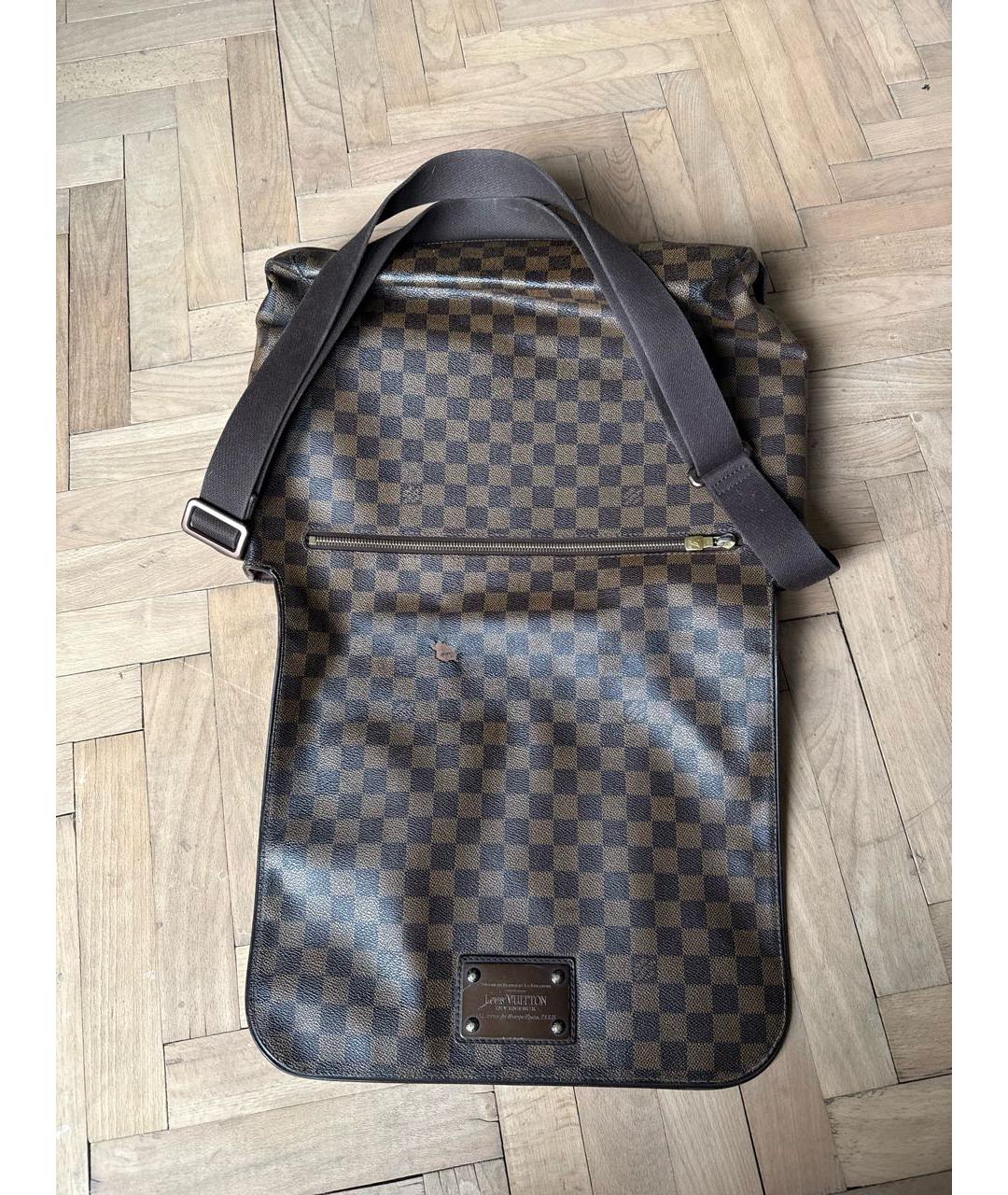 LOUIS VUITTON Коричневая сумка на плечо, фото 7