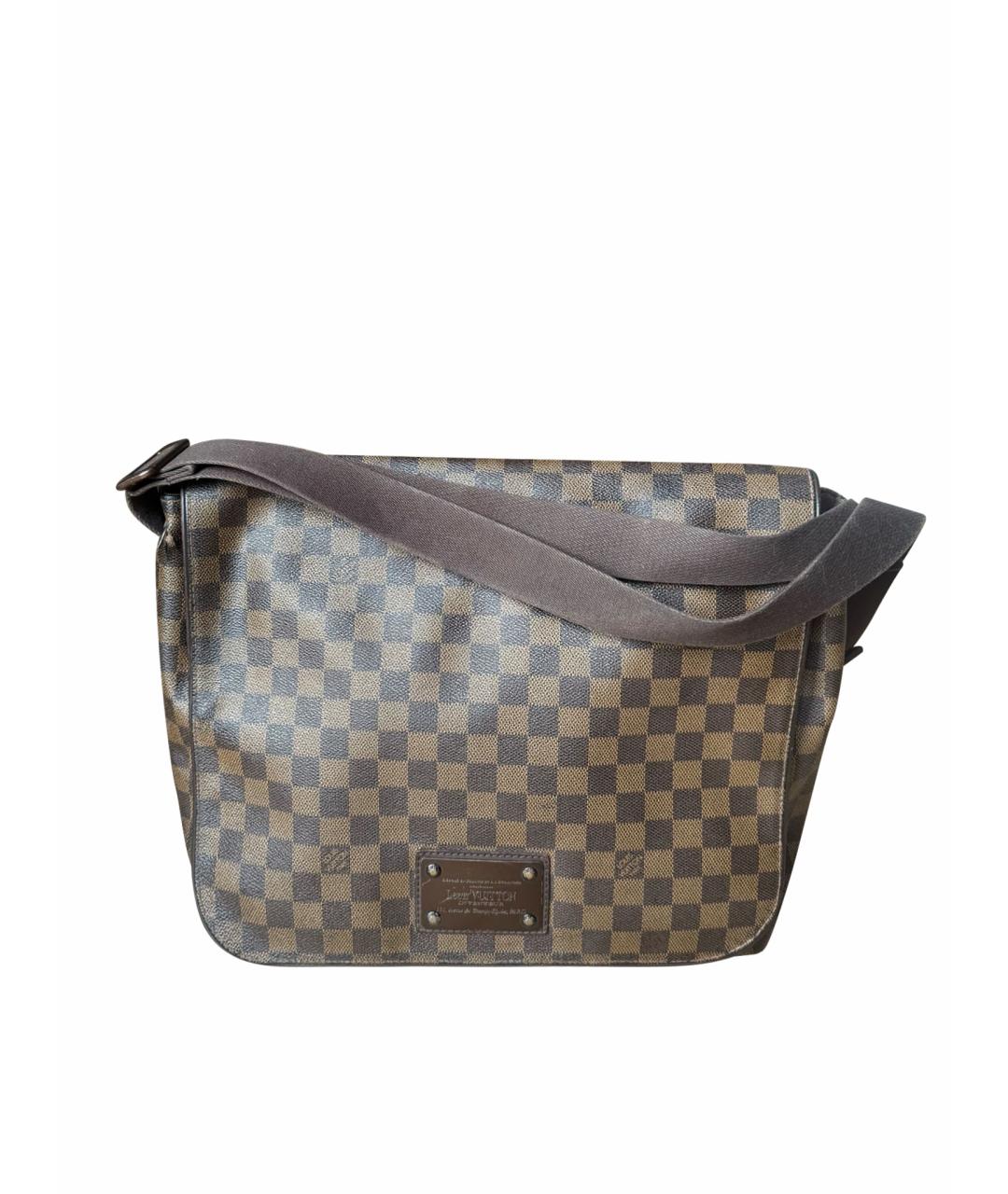 LOUIS VUITTON Коричневая сумка на плечо, фото 9
