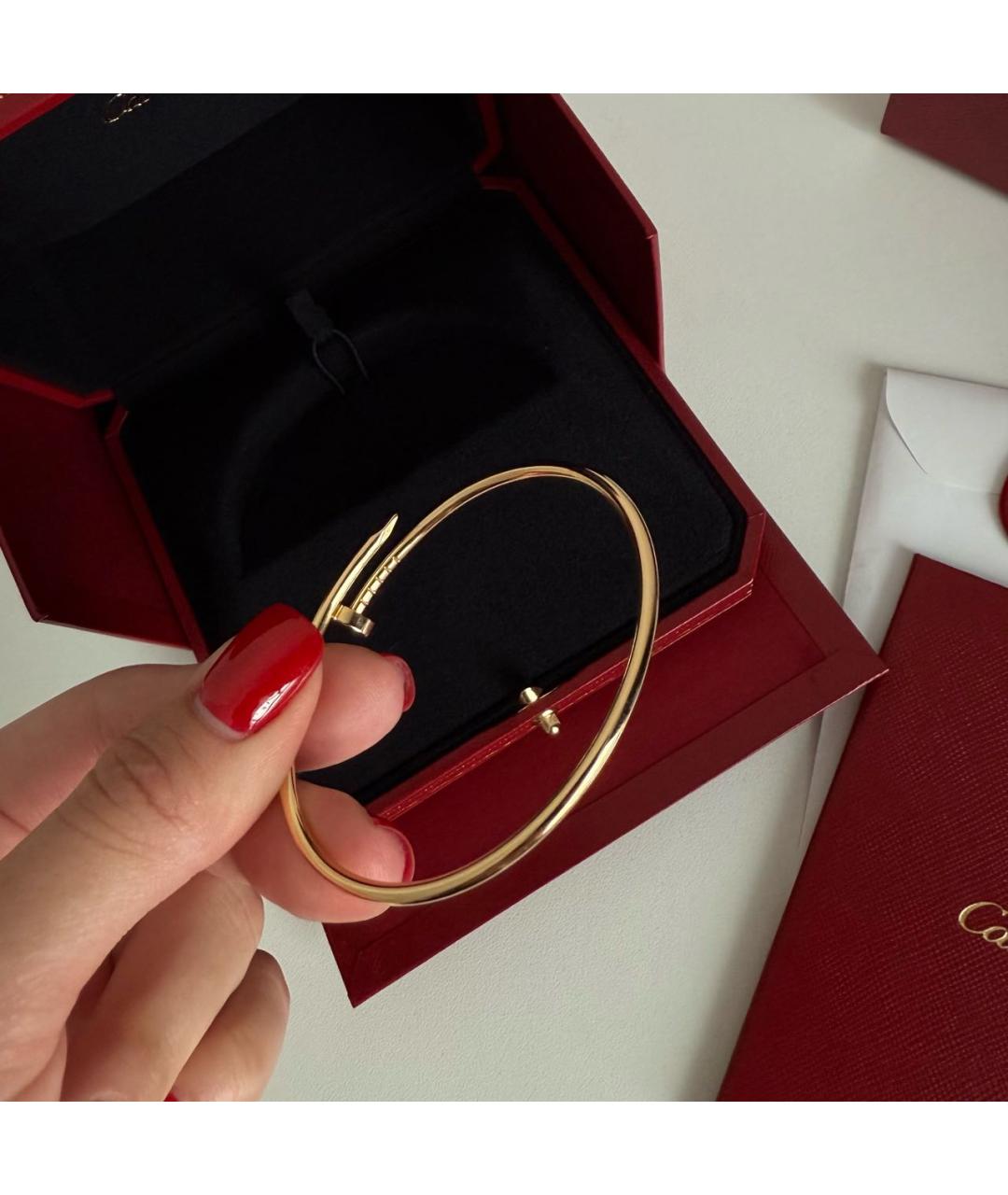 CARTIER Золотой браслет из розового золота, фото 3