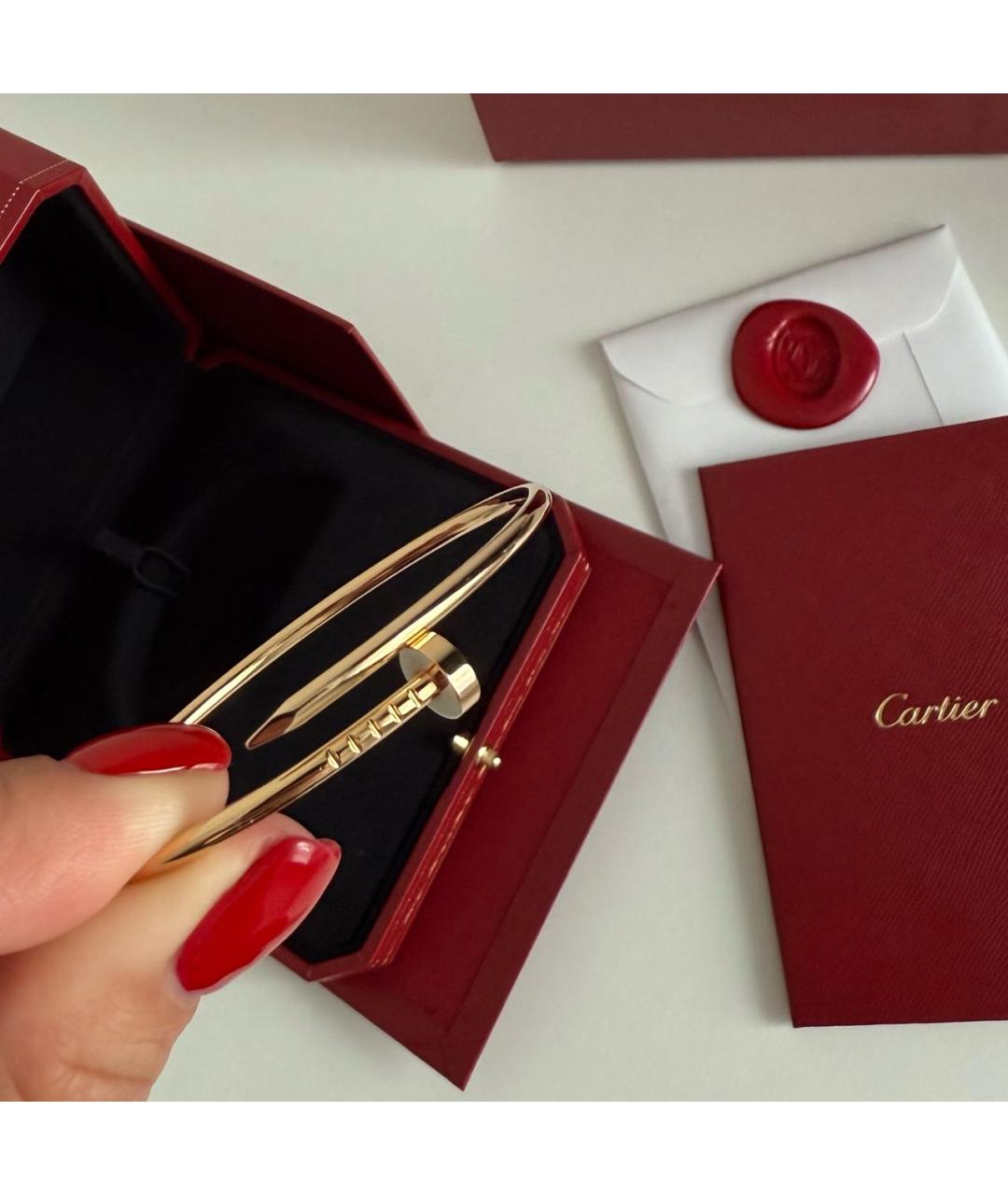 CARTIER Золотой браслет из розового золота, фото 4