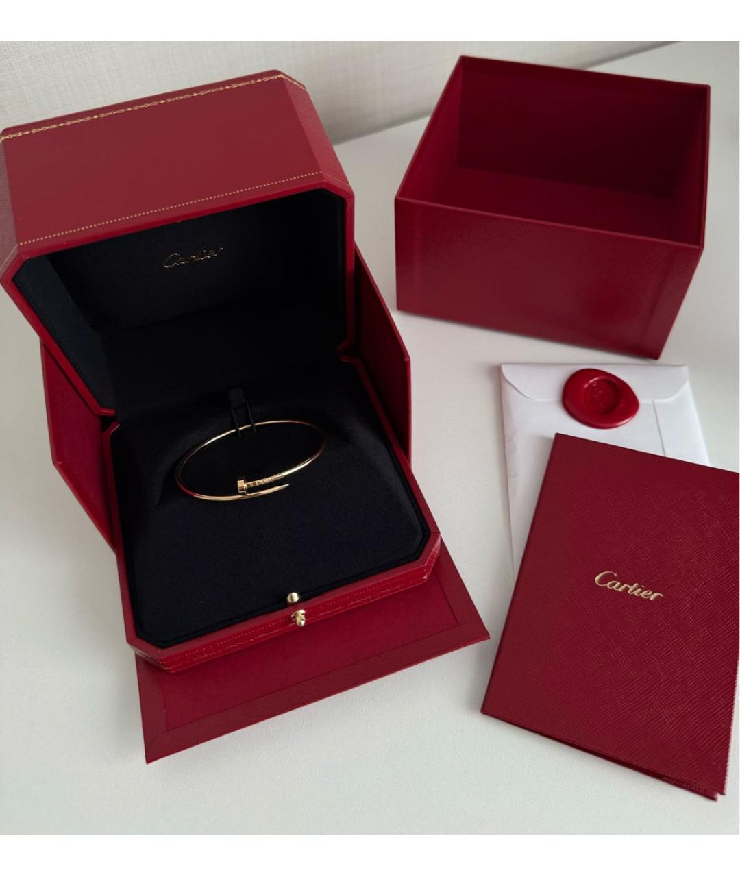 CARTIER Золотой браслет из розового золота, фото 2