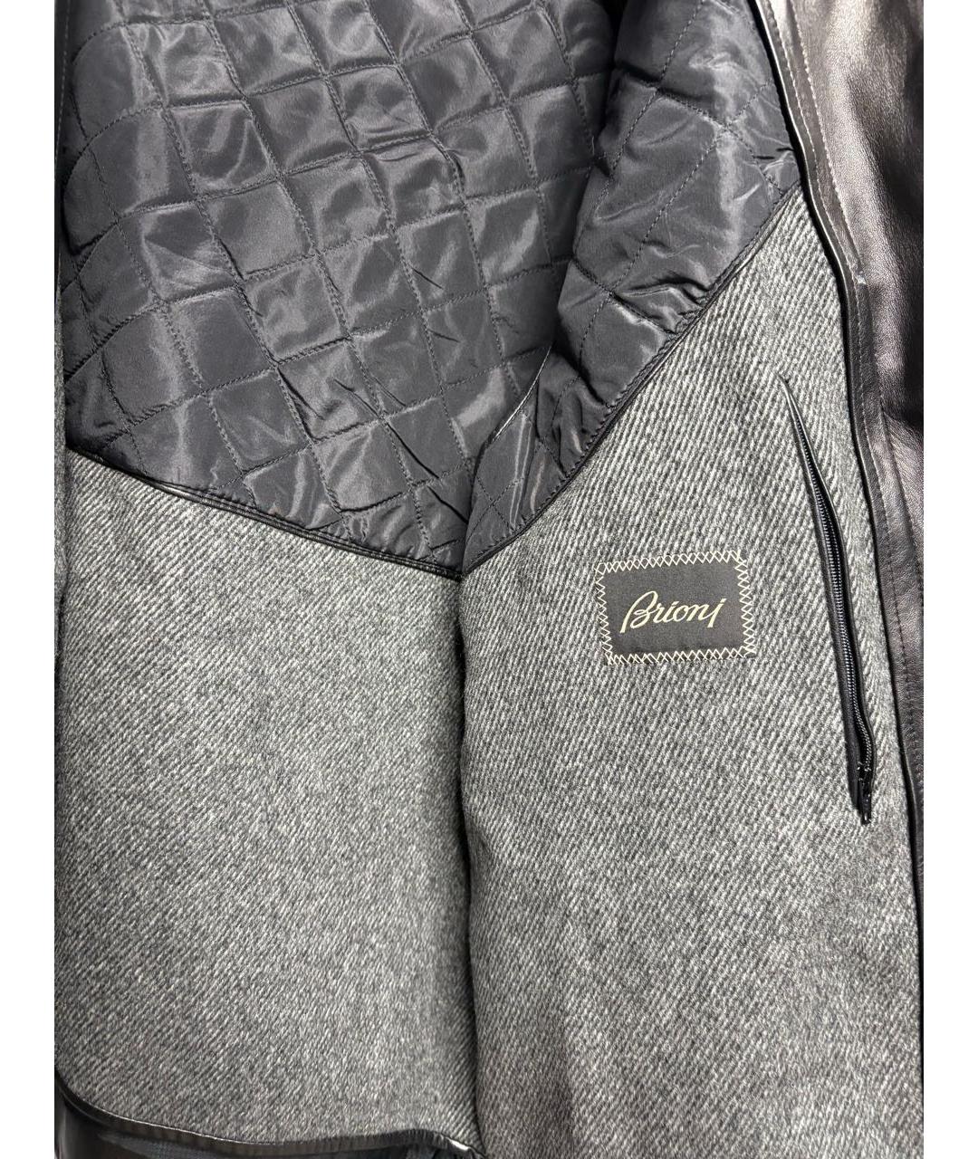 BRIONI Черная кашемировая куртка, фото 7