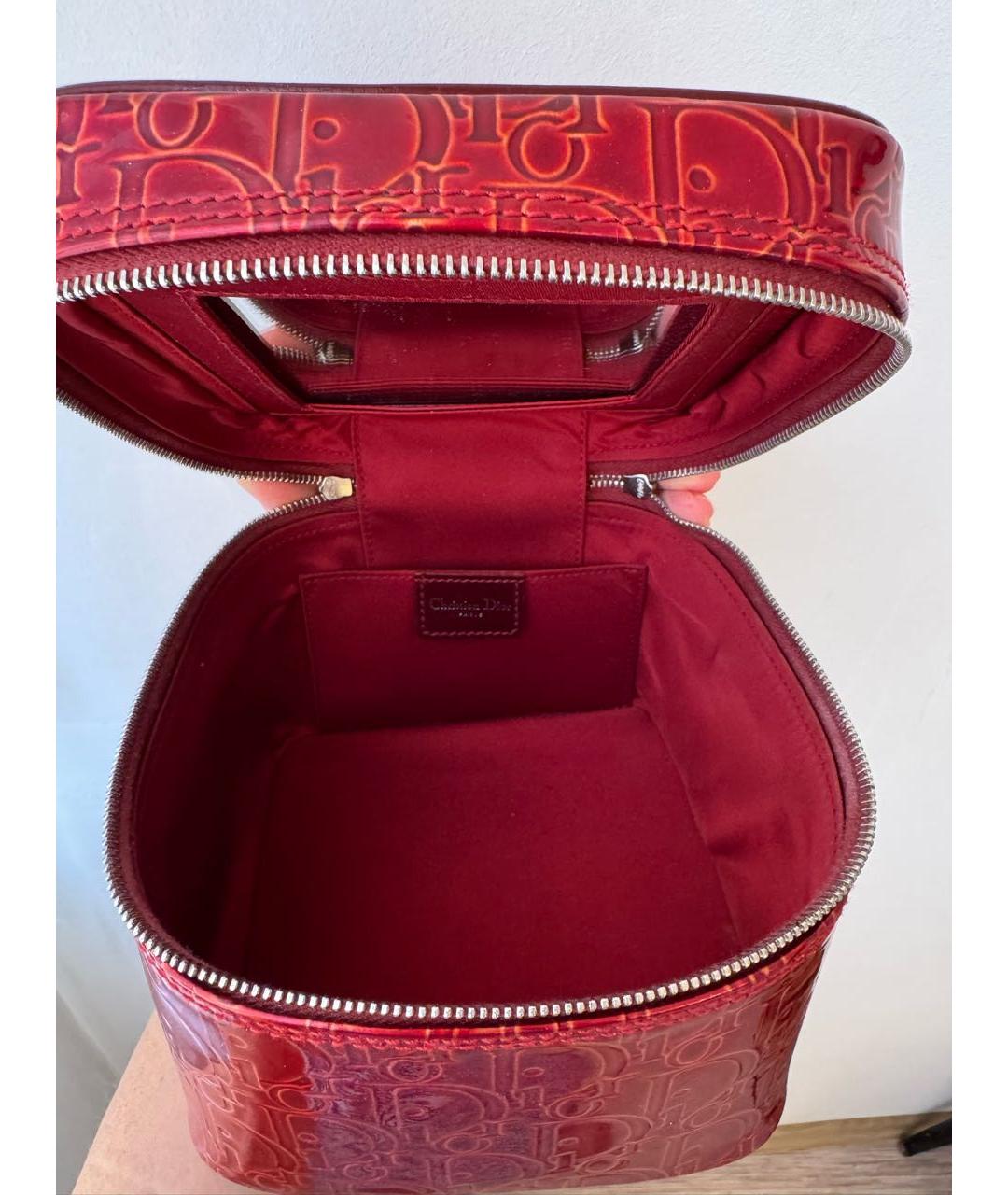 CHRISTIAN DIOR Косметичка из лакированной кожи, фото 6