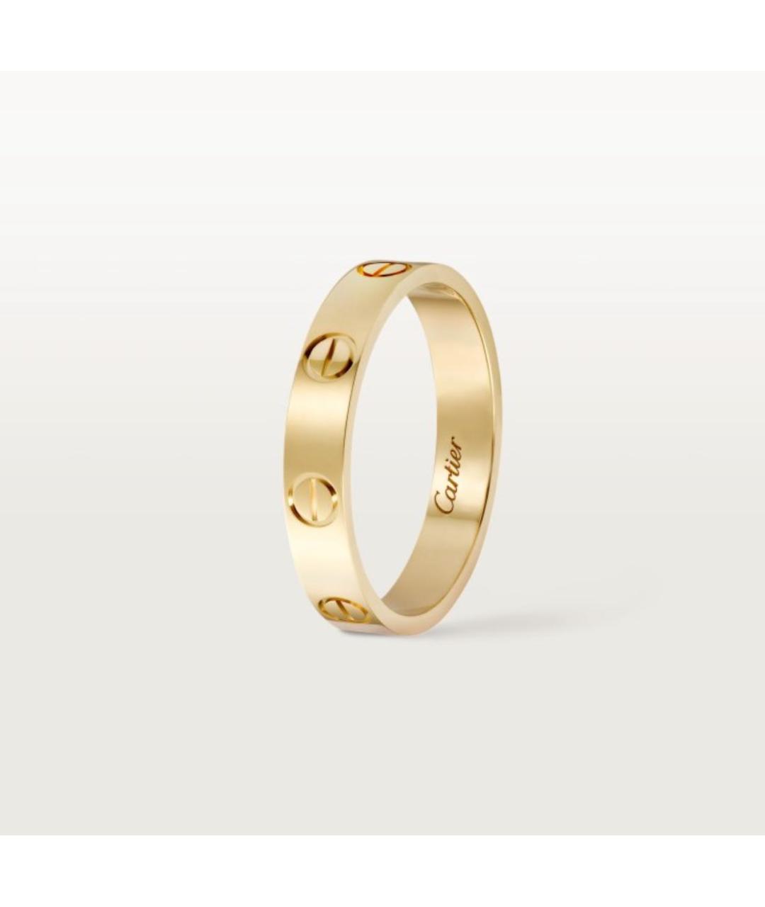 CARTIER Желтое кольцо из желтого золота, фото 2