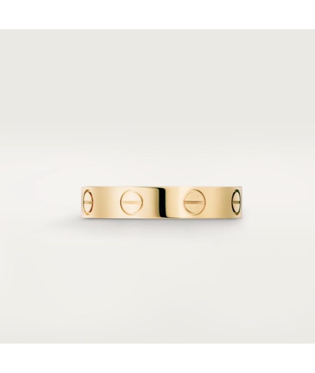 CARTIER Желтое кольцо из желтого золота, фото 3
