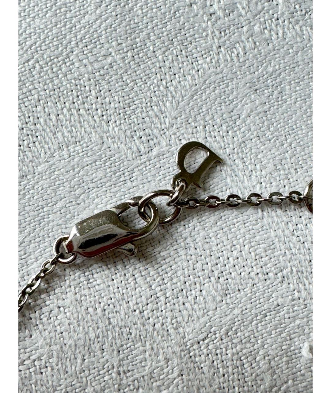 CHRISTIAN DIOR Серебряное колье, фото 3