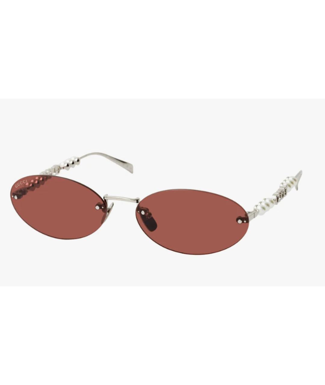 GUCCI Металлические солнцезащитные очки, фото 7