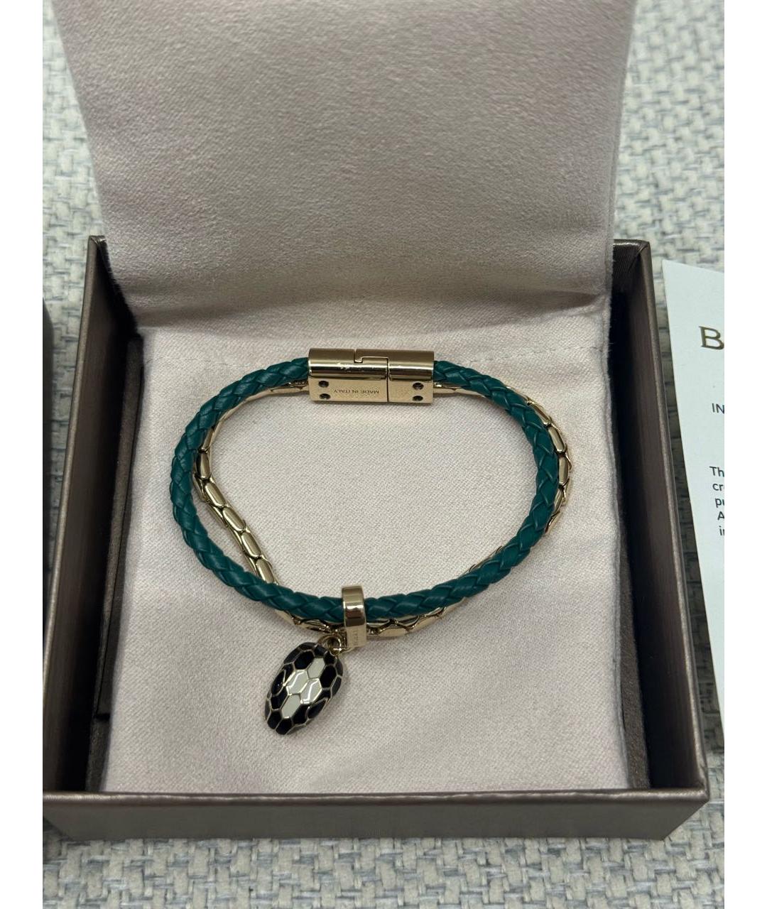 BVLGARI Зеленый браслет, фото 2