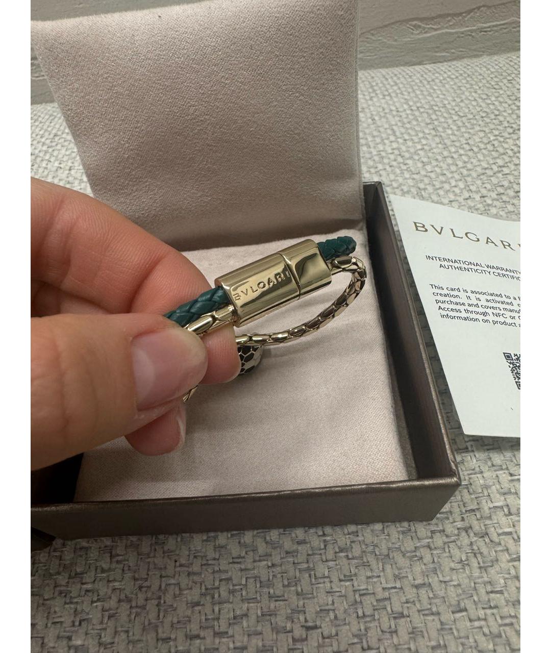 BVLGARI Зеленый браслет, фото 4