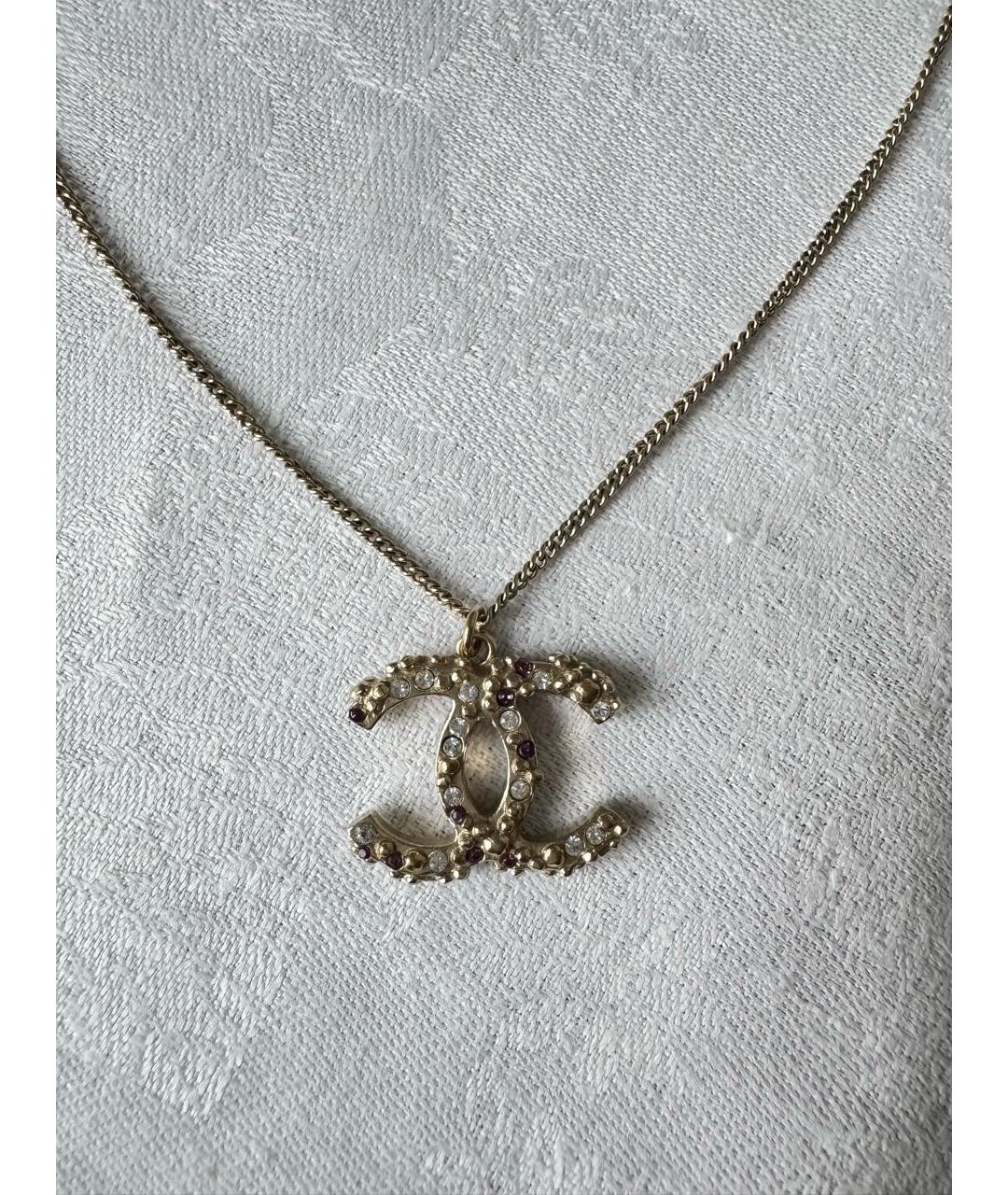 CHANEL Металлическое колье, фото 5