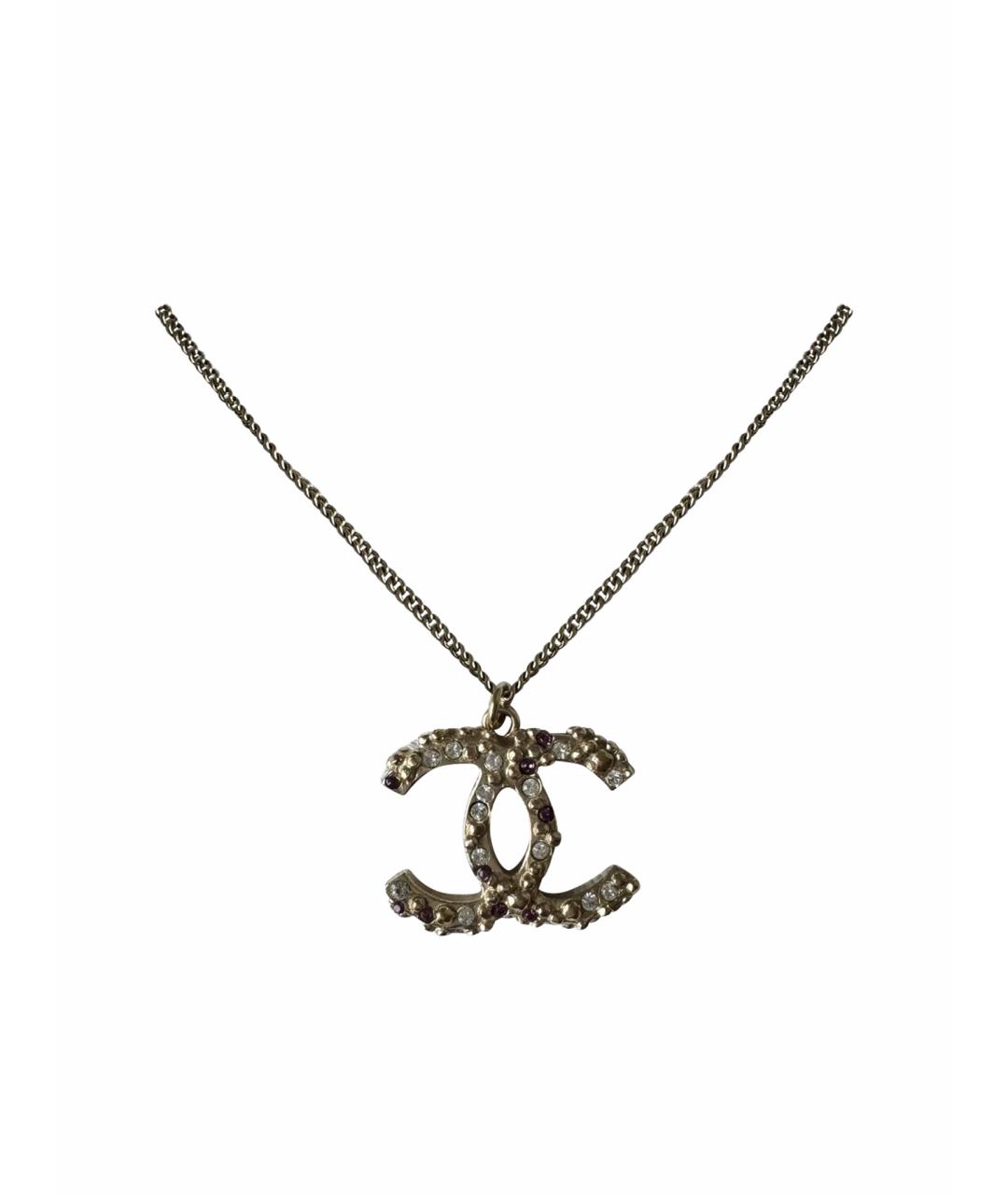 CHANEL Металлическое колье, фото 1