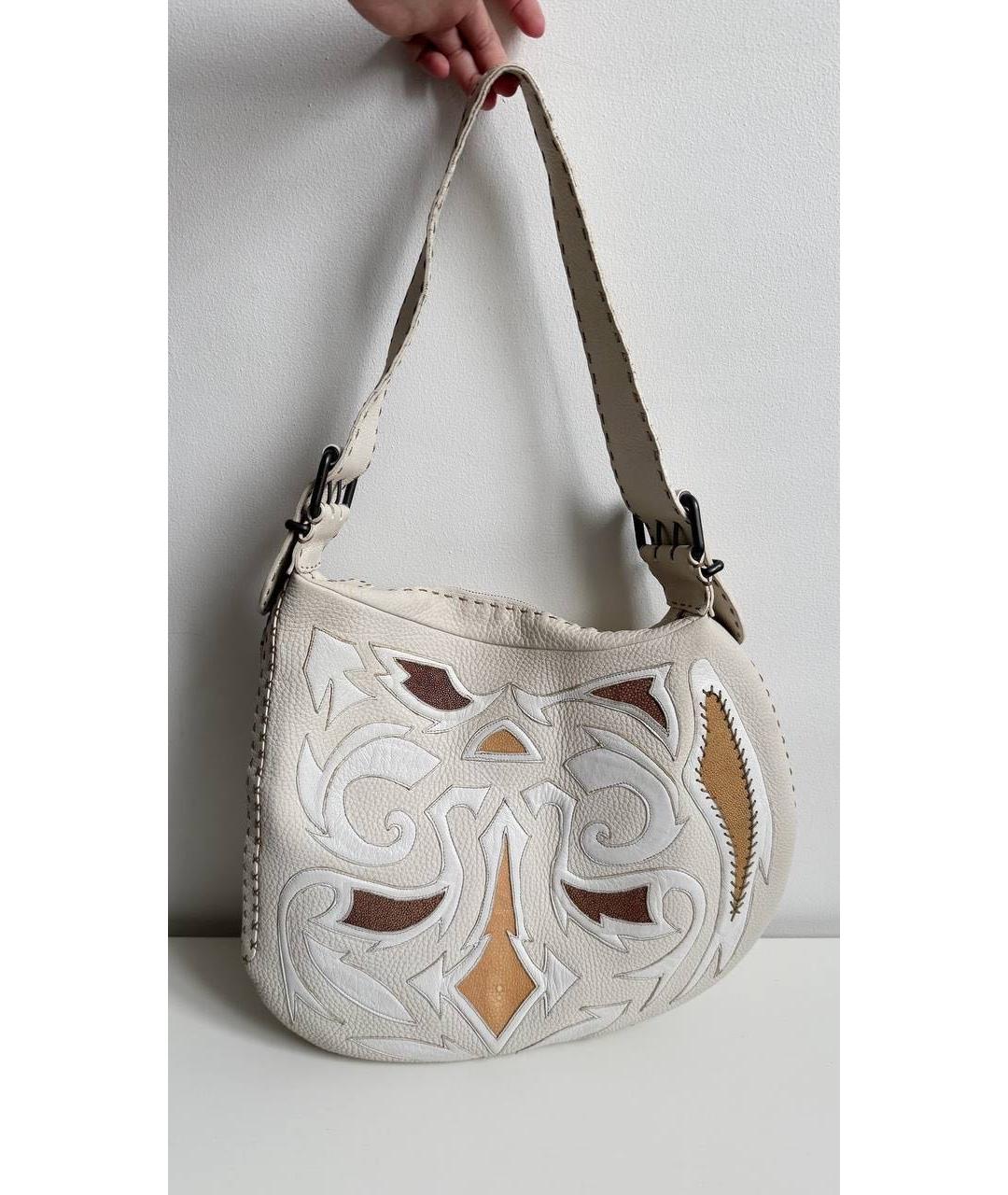 FENDI Бежевая сумка тоут, фото 4