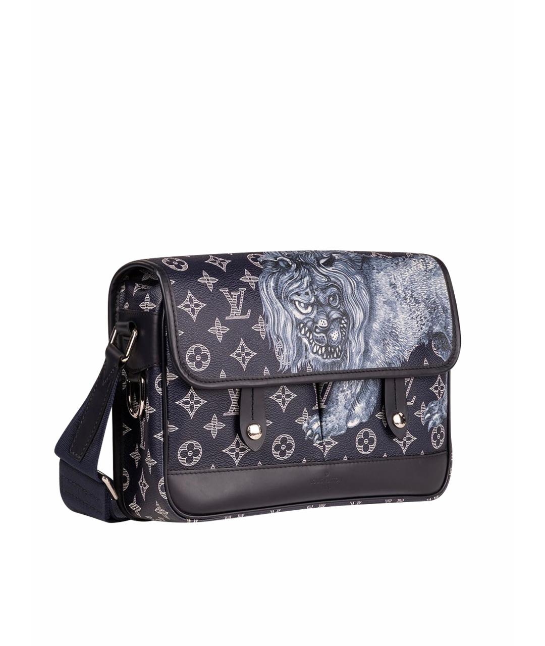 LOUIS VUITTON Антрацитовая сумка на плечо, фото 1