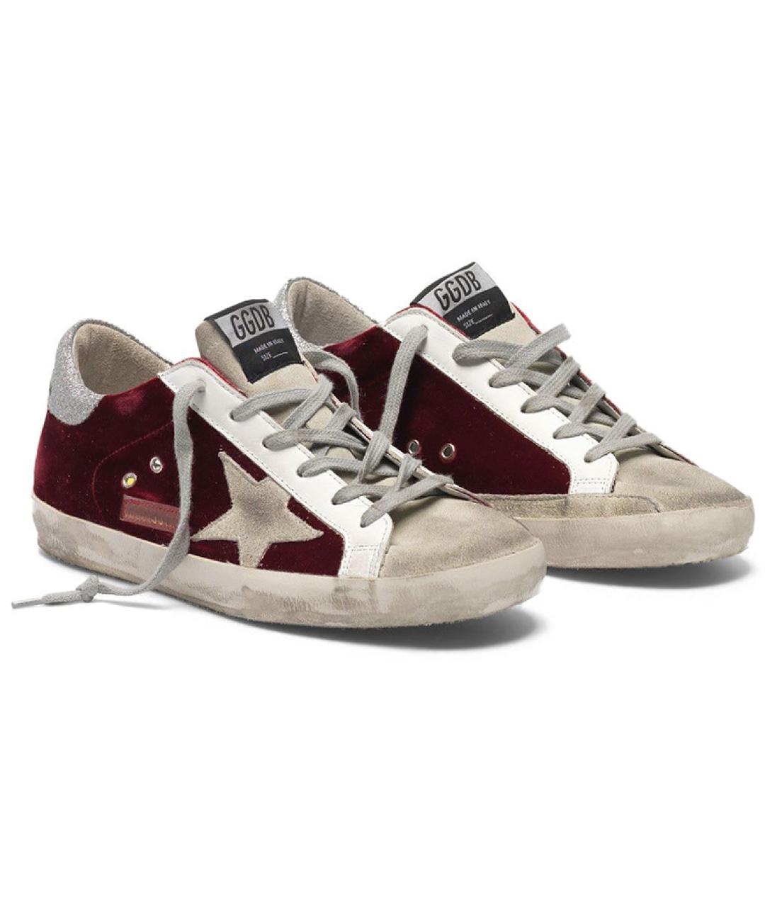 GOLDEN GOOSE DELUXE BRAND Красные кеды, фото 3