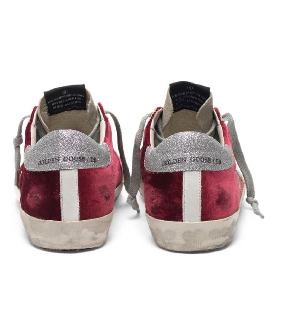 GOLDEN GOOSE DELUXE BRAND Красные кеды, фото 4