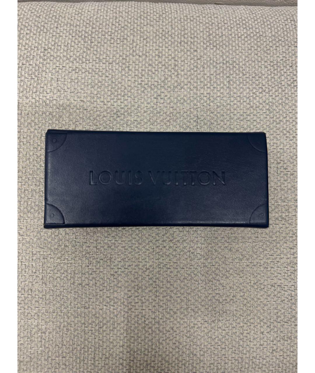 LOUIS VUITTON Черные пластиковые солнцезащитные очки, фото 5