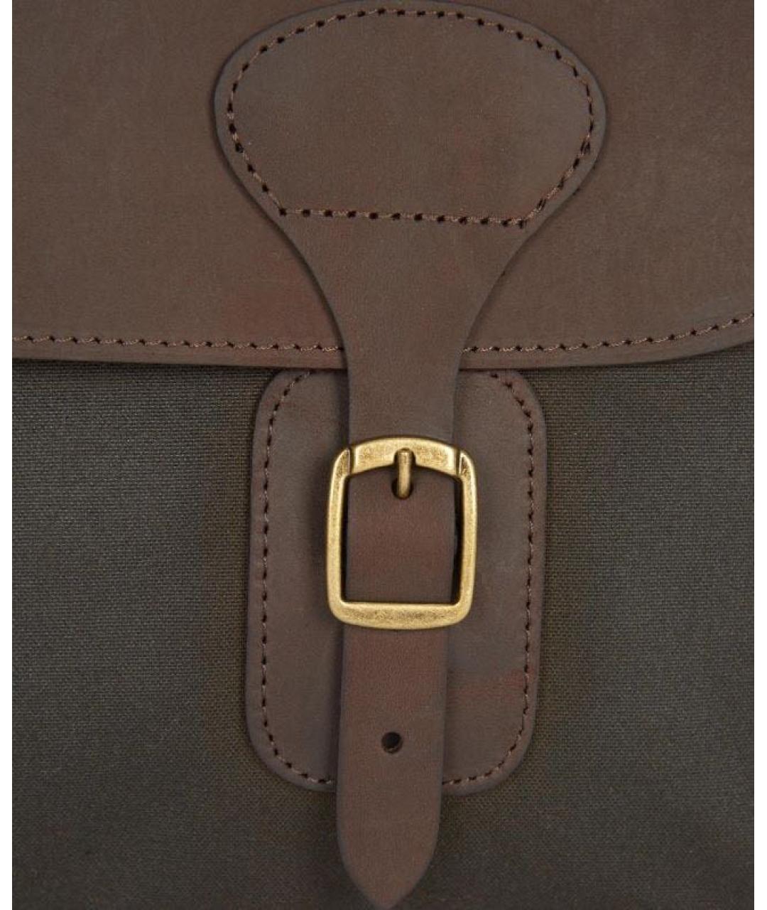 BARBOUR Хаки портфель, фото 3