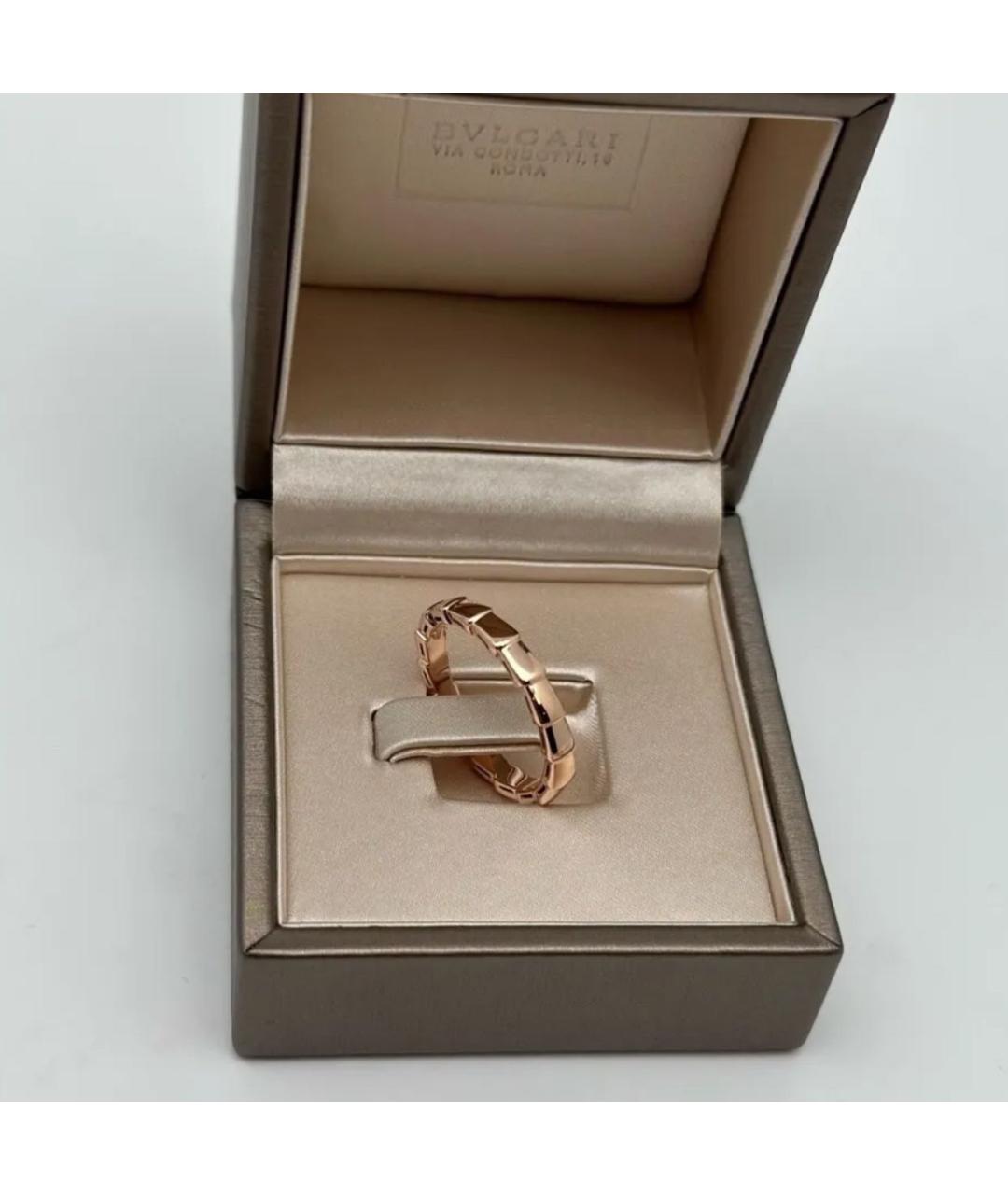 BVLGARI Золотое кольцо из розового золота, фото 7