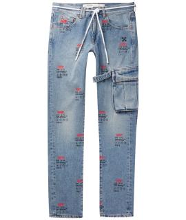 OFF-WHITE Джинсы скинни