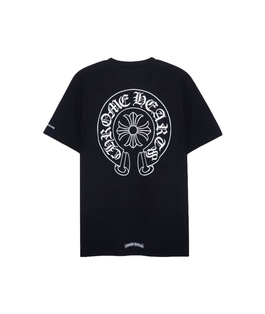 CHROME HEARTS Черная футболка, фото 2