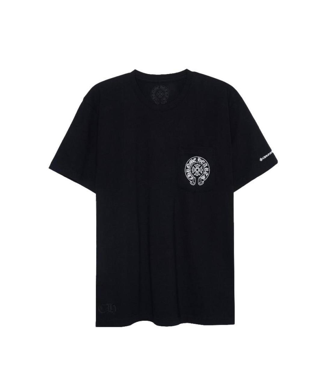 CHROME HEARTS Черная футболка, фото 1