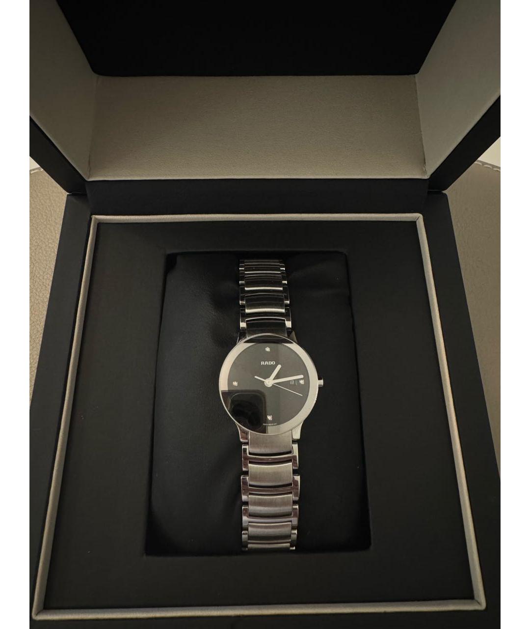 RADO Черные часы, фото 5