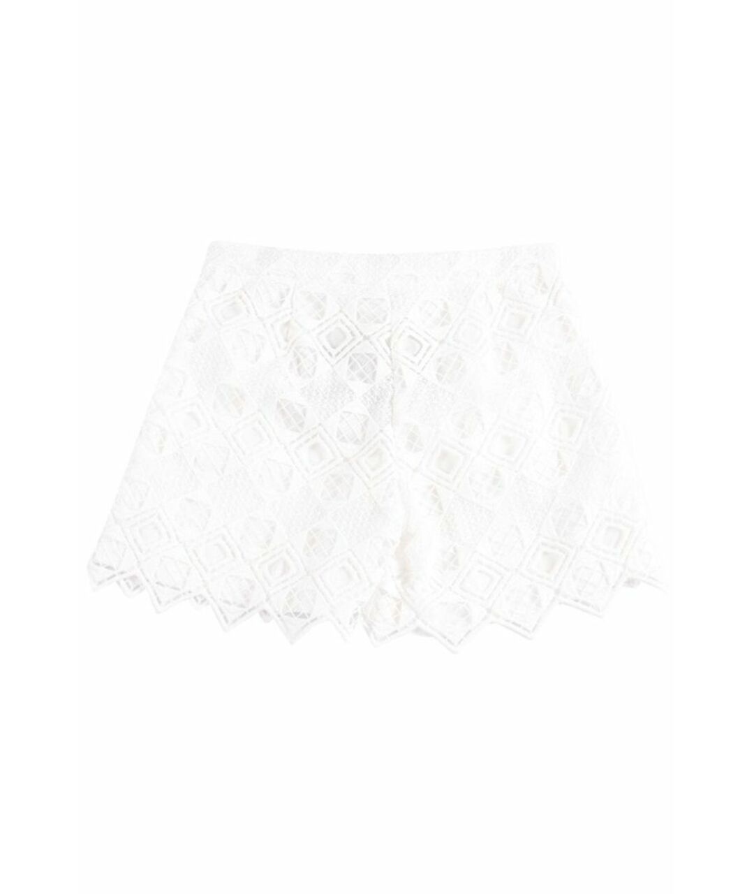 NO. 21 Белая полиэстеровая юбка, фото 2