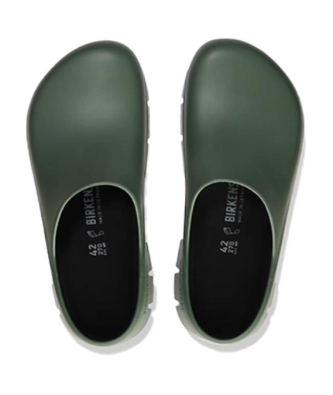 BIRKENSTOCK Зеленые сабо, фото 3