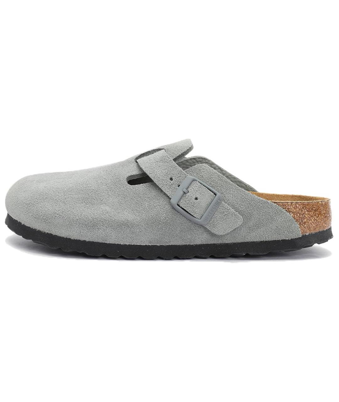 BIRKENSTOCK Серые сабо, фото 5