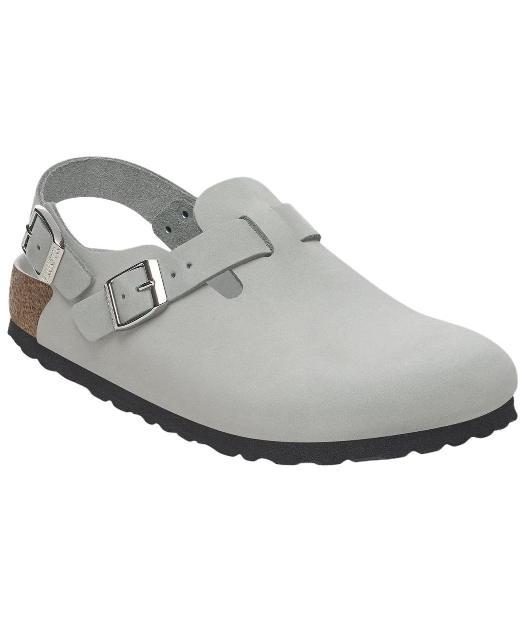 BIRKENSTOCK Серые сабо, фото 3