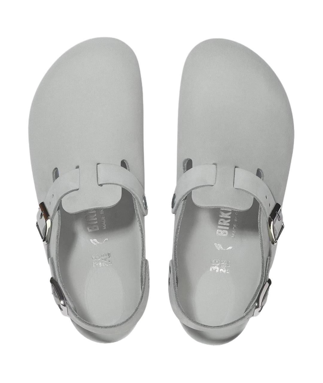 BIRKENSTOCK Серые сабо, фото 5