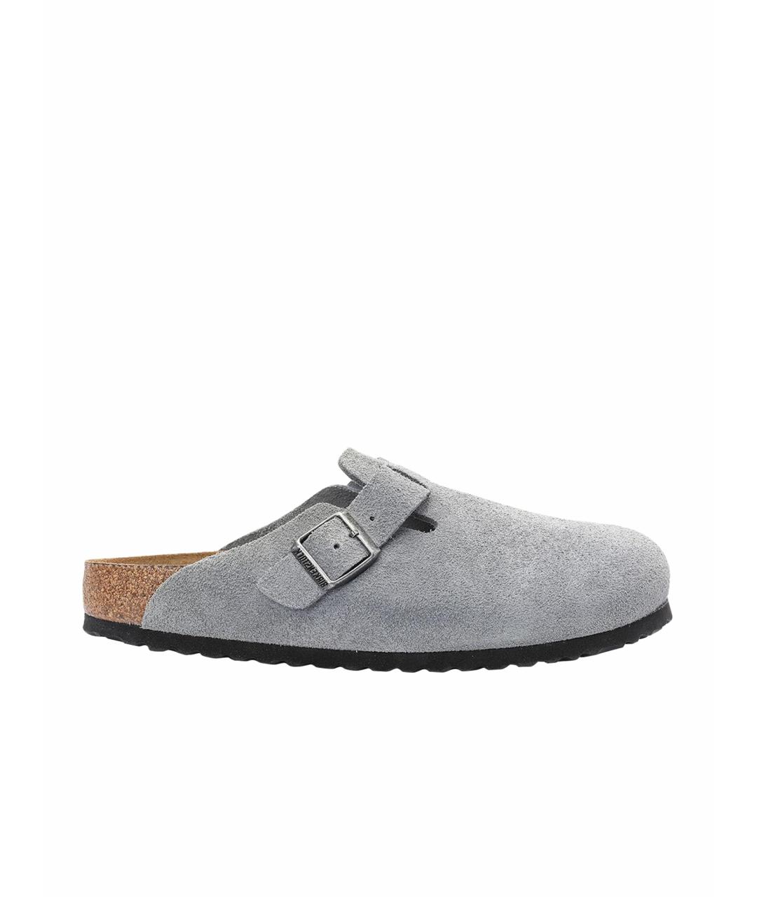 BIRKENSTOCK Серые сабо, фото 5