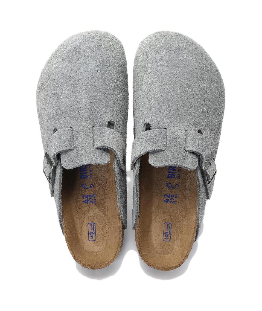 BIRKENSTOCK Серые сабо, фото 4