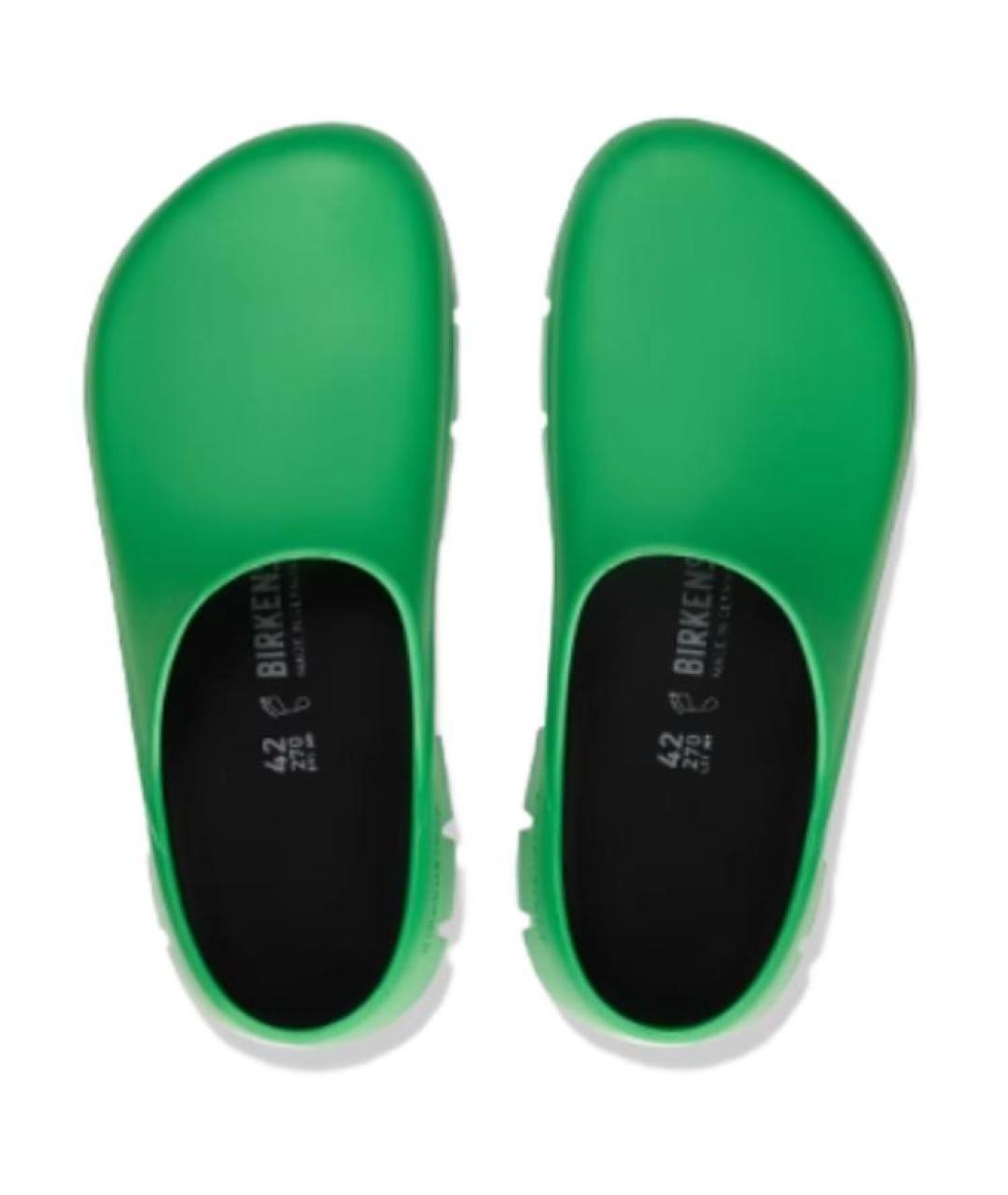 BIRKENSTOCK Зеленые сабо, фото 3