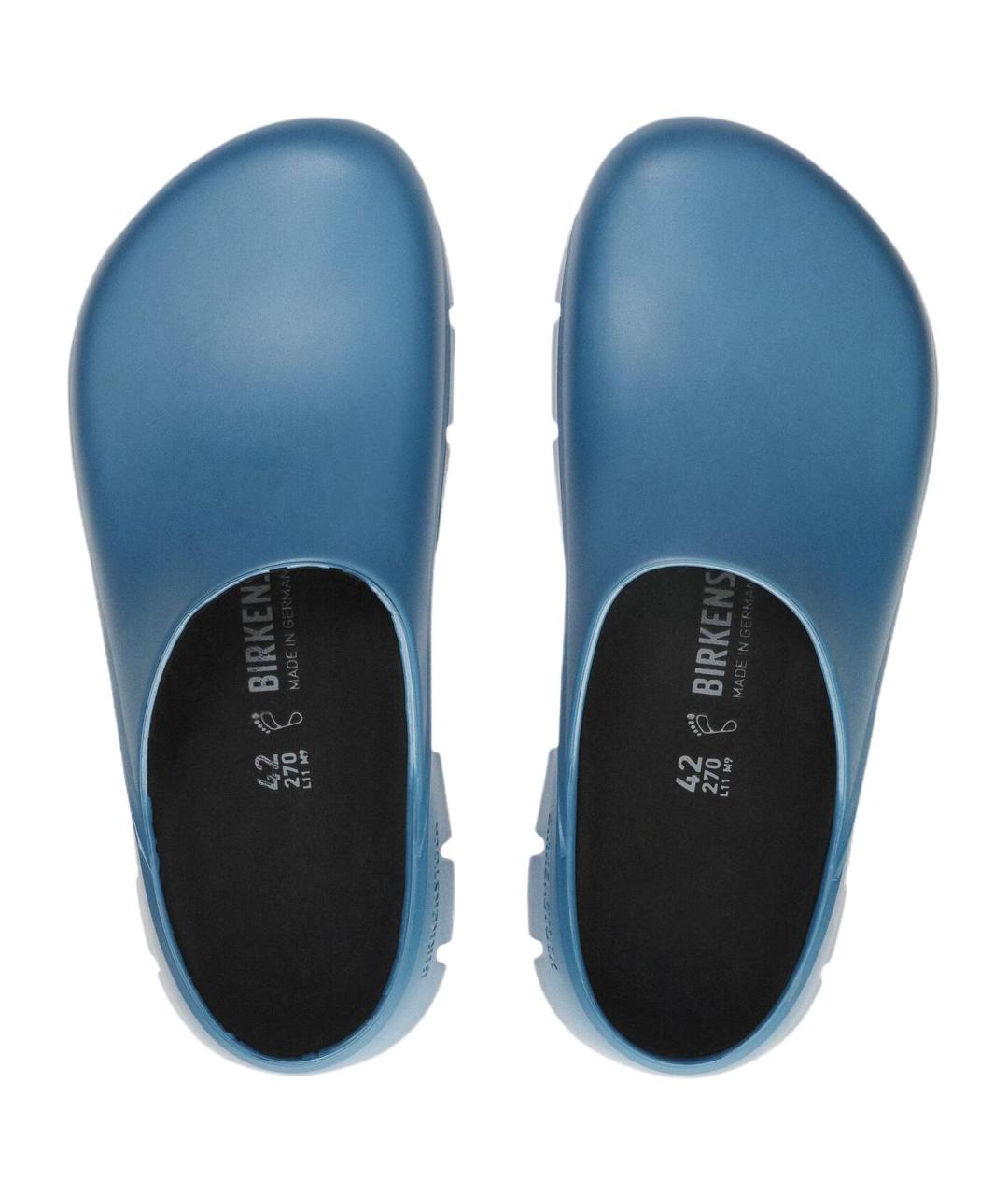 BIRKENSTOCK Синие сабо, фото 4