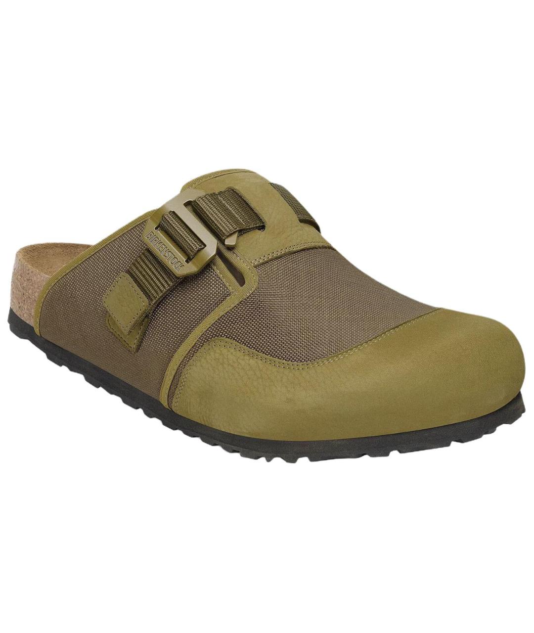 BIRKENSTOCK Зеленые шлепанцы, фото 2