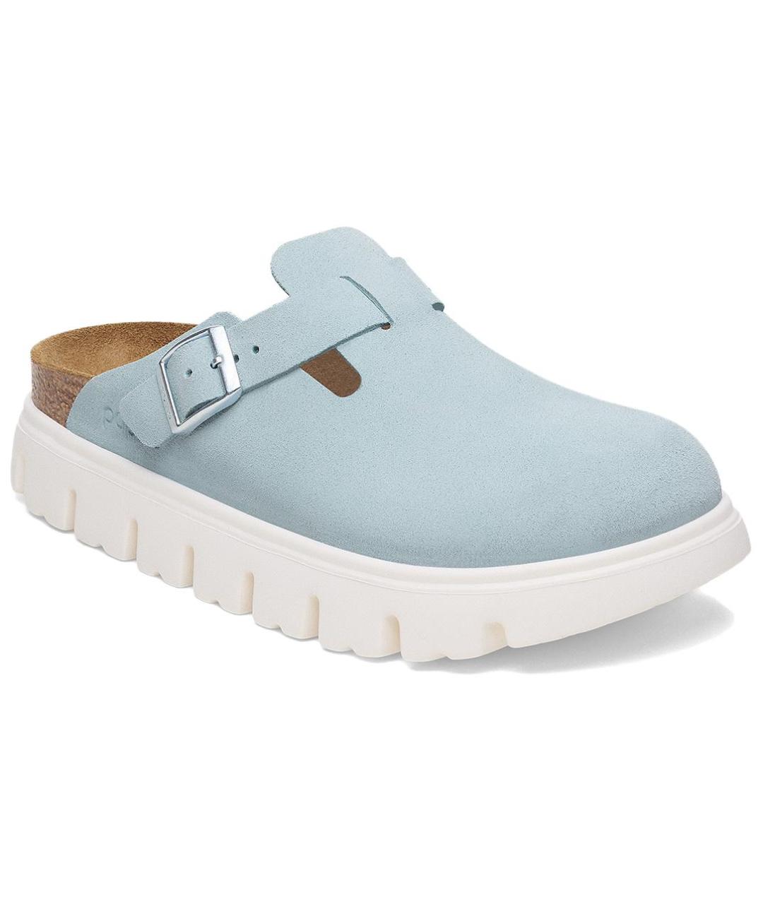 BIRKENSTOCK Голубые сабо, фото 2
