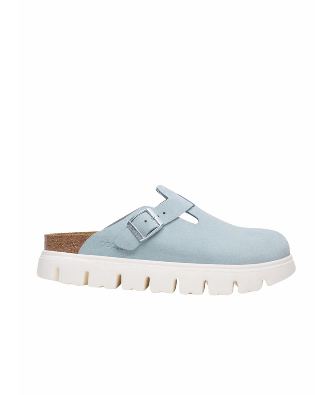 BIRKENSTOCK Голубые сабо, фото 1