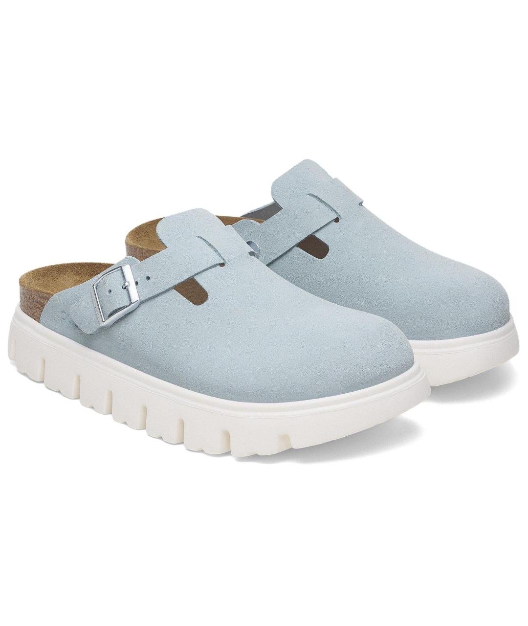 BIRKENSTOCK Голубые сабо, фото 3