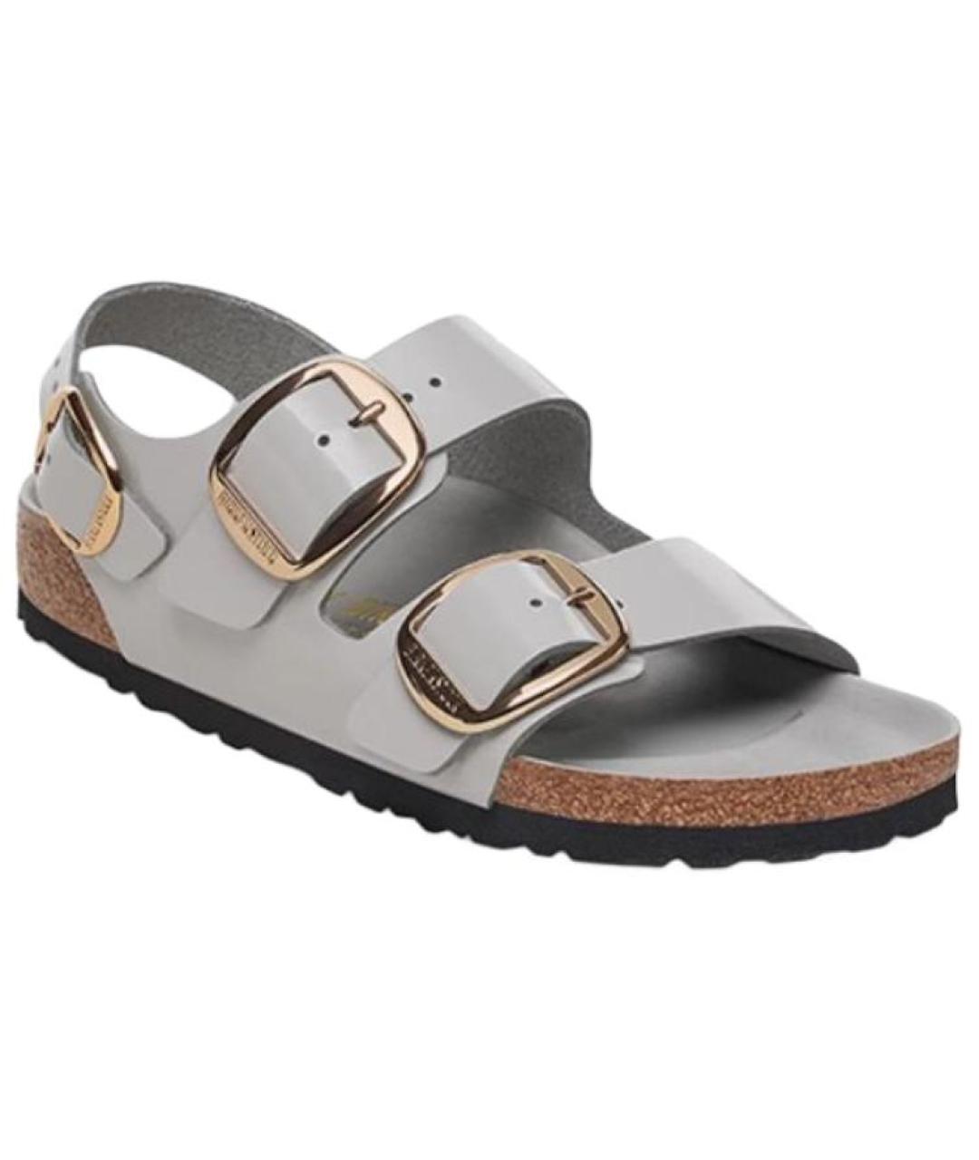 BIRKENSTOCK Серые сандалии, фото 2