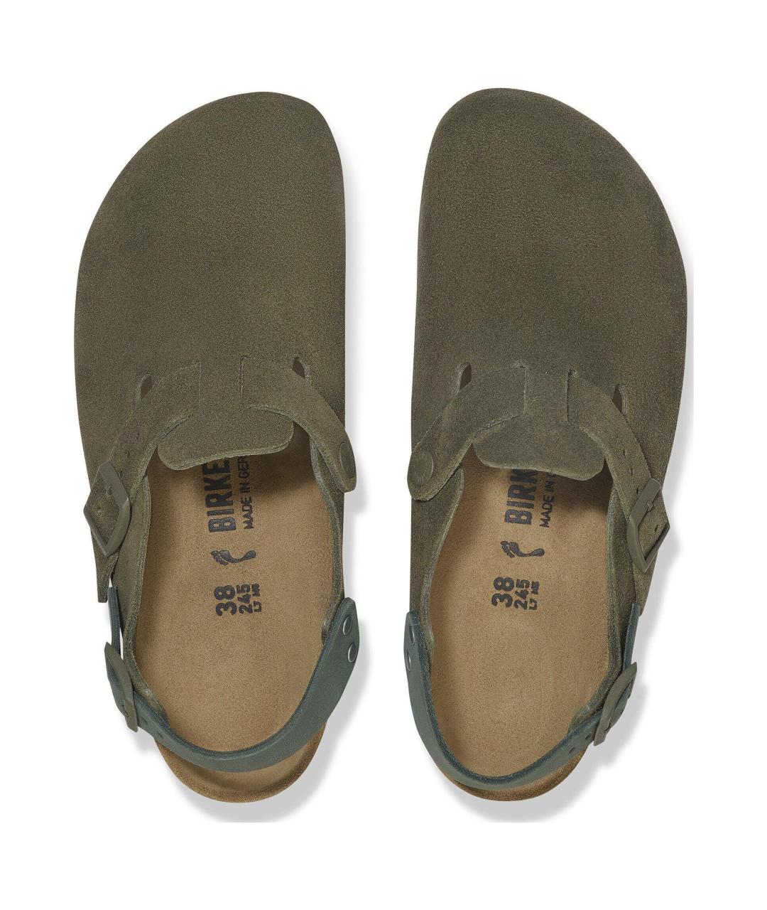 BIRKENSTOCK Зеленые сабо, фото 5
