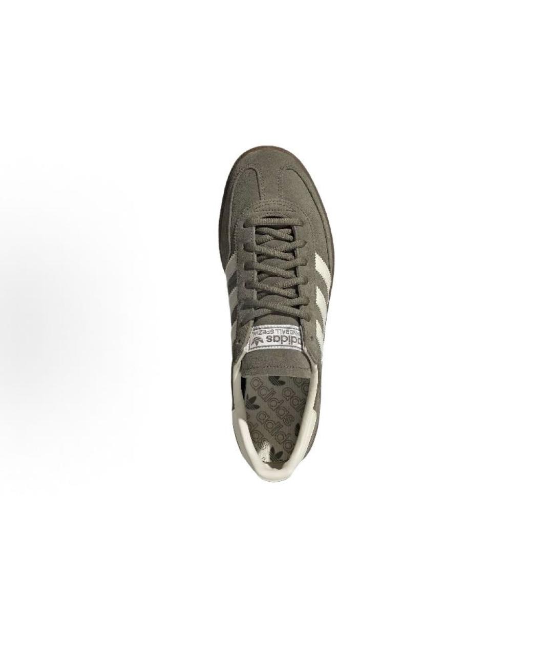 ADIDAS Хаки замшевые низкие кроссовки / кеды, фото 4