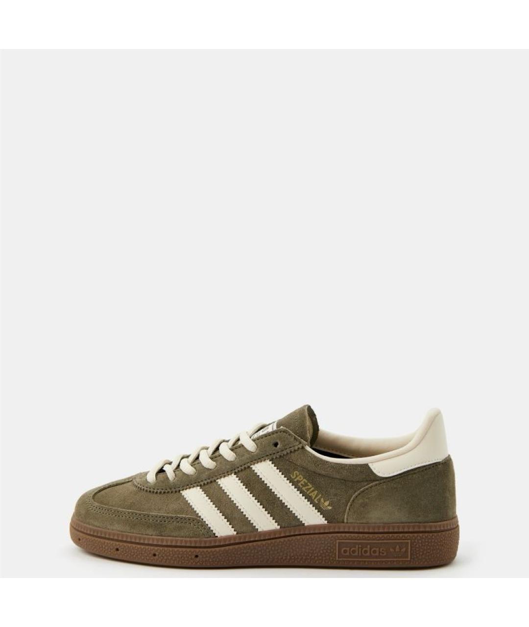 ADIDAS Хаки замшевые низкие кроссовки / кеды, фото 2