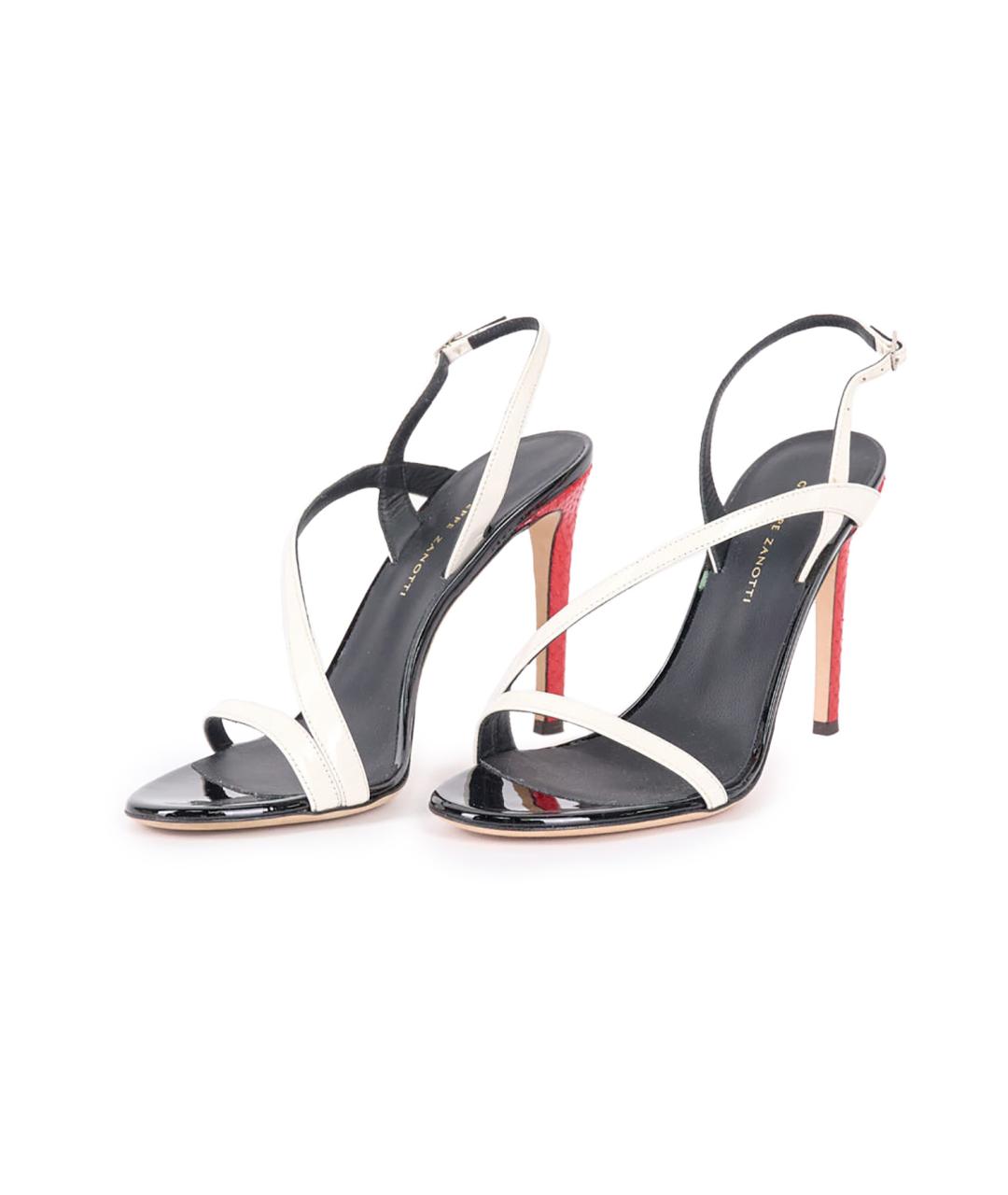 GIUSEPPE ZANOTTI DESIGN Мульти кожаные босоножки, фото 2