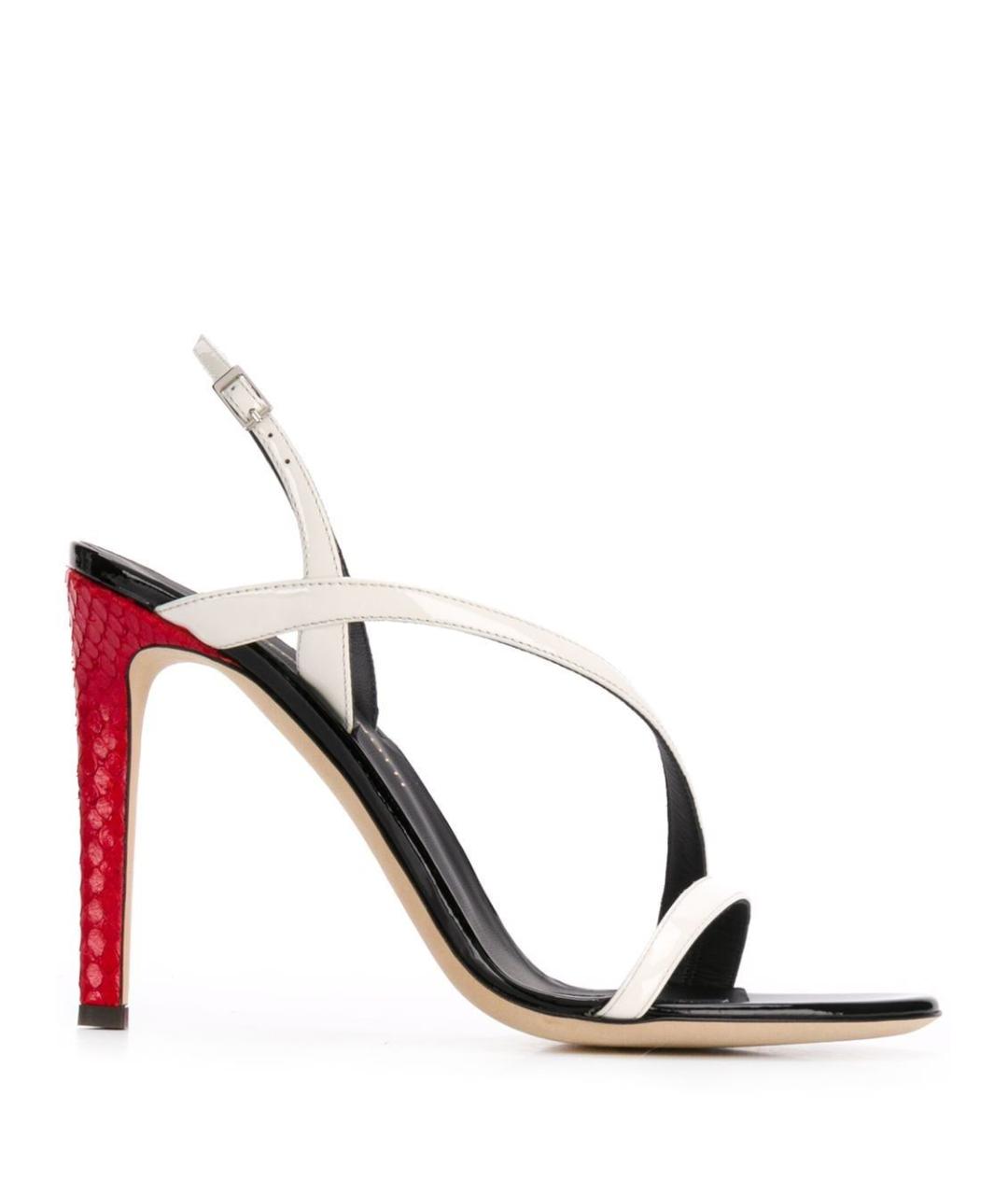 GIUSEPPE ZANOTTI DESIGN Мульти кожаные босоножки, фото 1