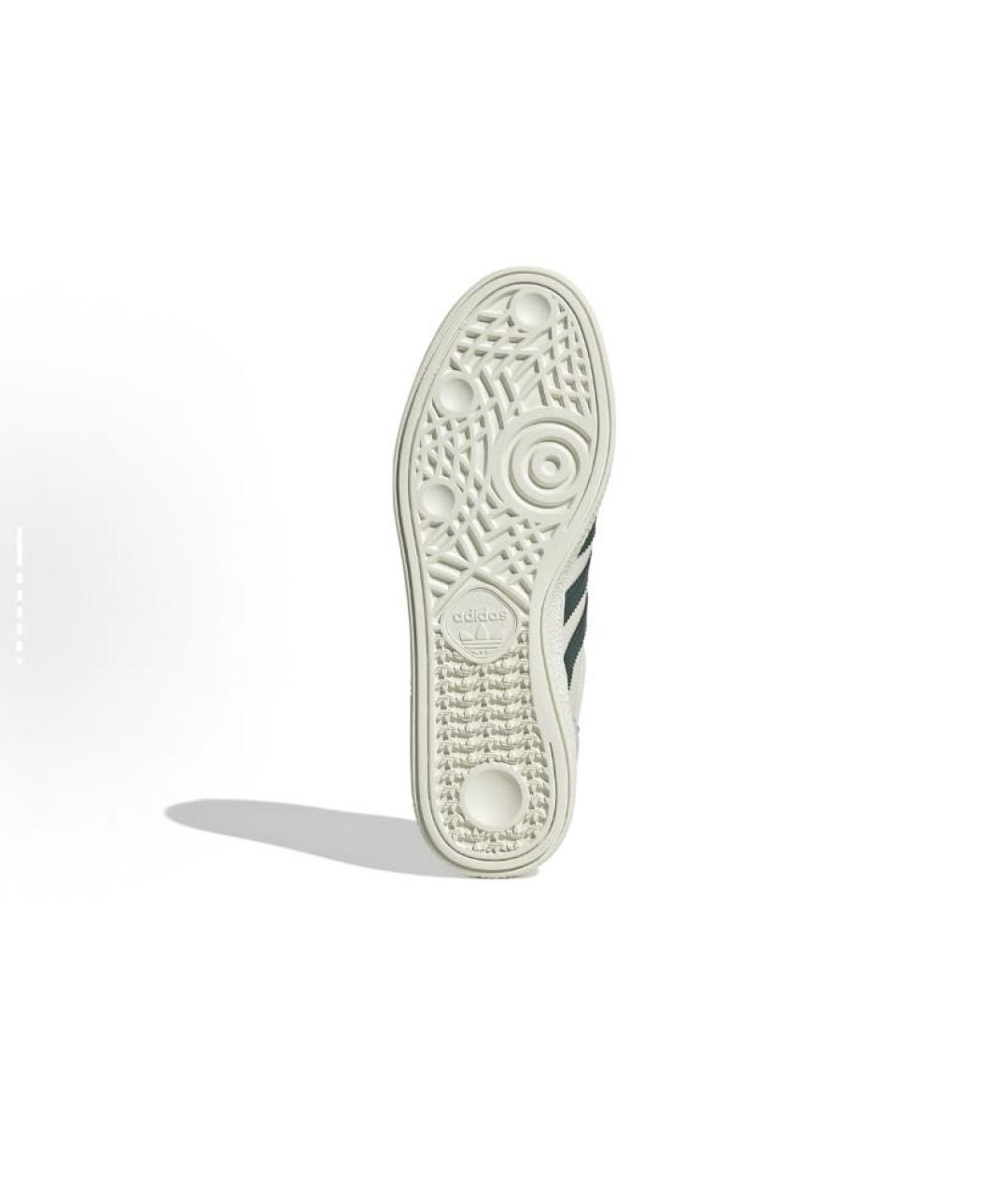 ADIDAS Бежевые кожаные низкие кроссовки / кеды, фото 7